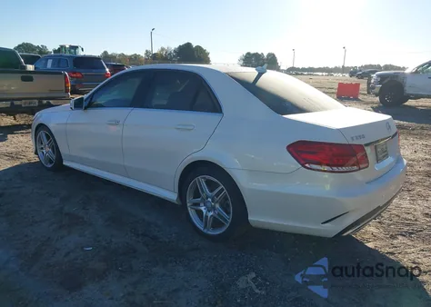 2014 Mercedes-Benz E 350 z USA, uszkodzony, nr VIN WDDHF5KB2EA828510